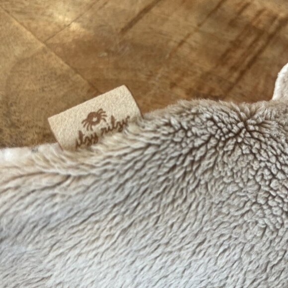 Itzy Ritzy Lovey Reindeer Textured Teether Soother Sherpa Tags Crinkle Arms Toy - Picture 5 of 7